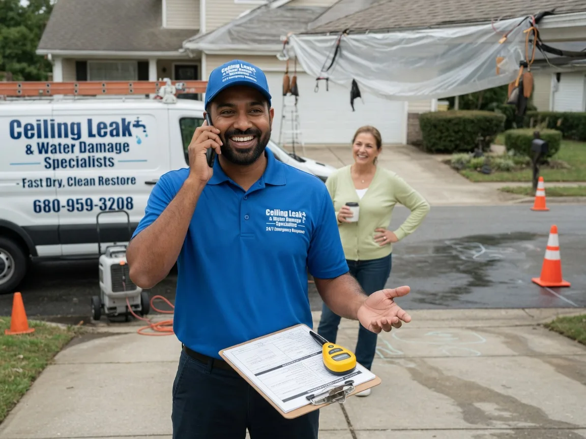 Ceiling Leak Cleanup Oswegatchie, NY FAQs